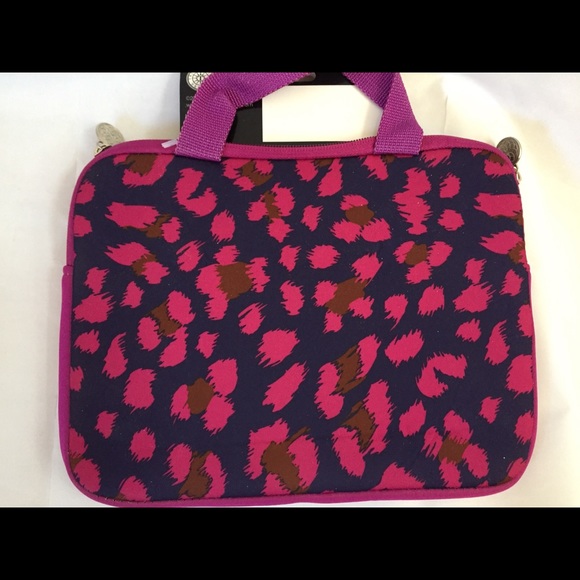 10 INCH LAPTOP SLEEVE BLUE PINK PURPLE CUL DE SAC - Picture 2 of 8